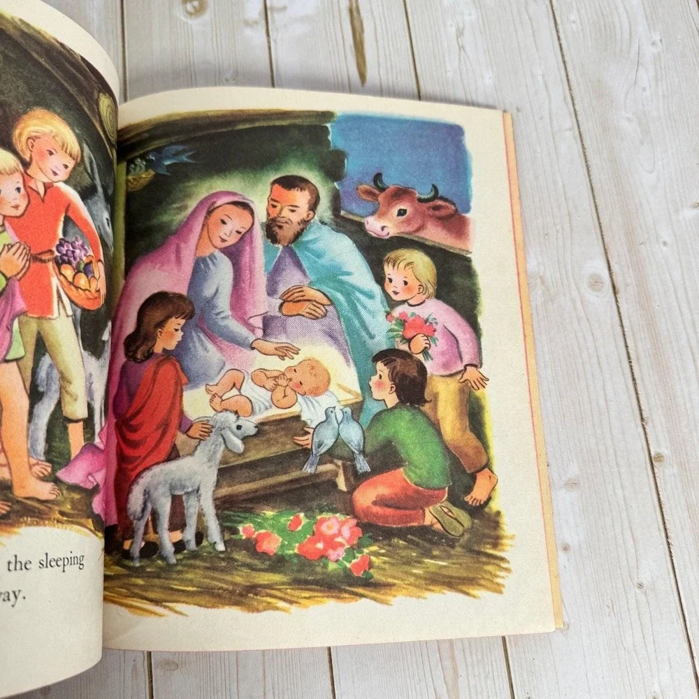 The Story of Jesus Beatrice Alexander 1946 Little Golden Book 2nd Printing Simon